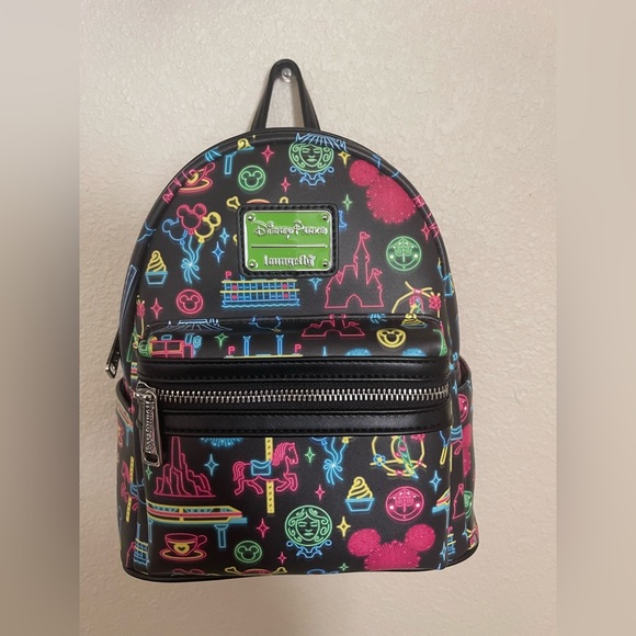 Loungefly Bags Neon Disneyland Park Loungefly Poshmark